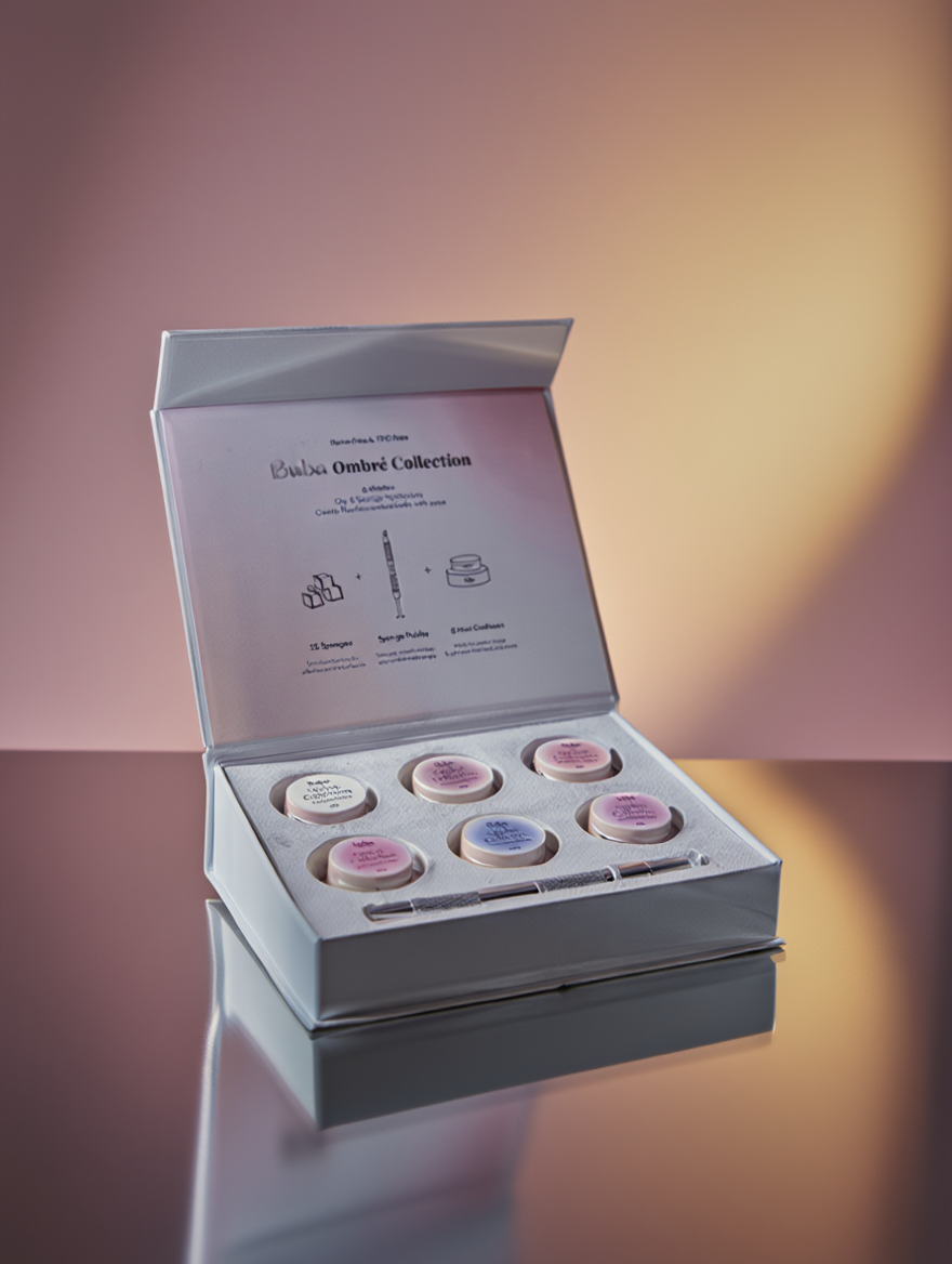 kit open ערכת אומברה 6 גוונים Buba Ombre collection – תמונה 1